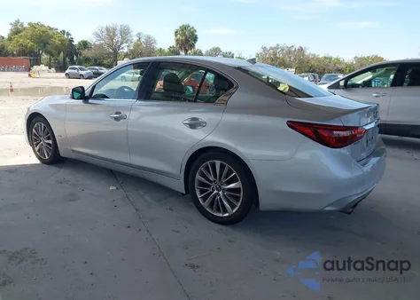 2018 Infiniti Q50 3.0T Luxe из США, поврежденный, VIN JN1EV7AP0JM357221